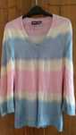Bluza casmir Who's Who, 100% casmir, noua, mar.38/40-M, foarte pufoasa