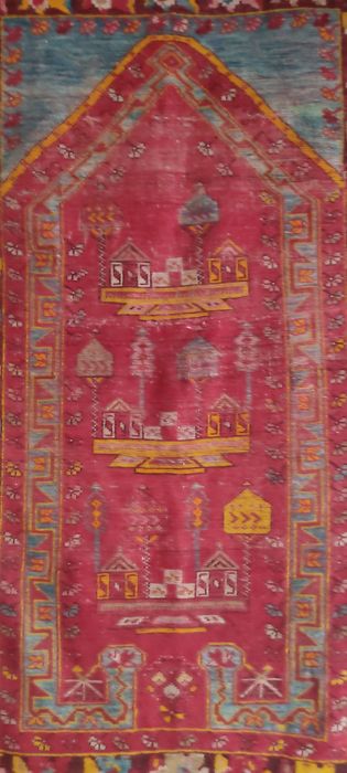 Covor vechi de rugăciune otoman secol 19