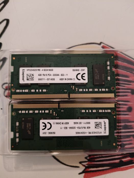 Memorie RAM Laptop 4GB 1Rx16 PC-3200MHz Kingston