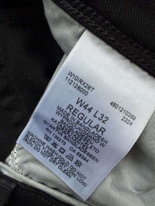 Blugi WRANGLER Regular Negru Barbati | Marime 44 x 32 (Talie 120 cm)