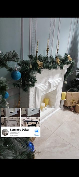 Semineu decorativ