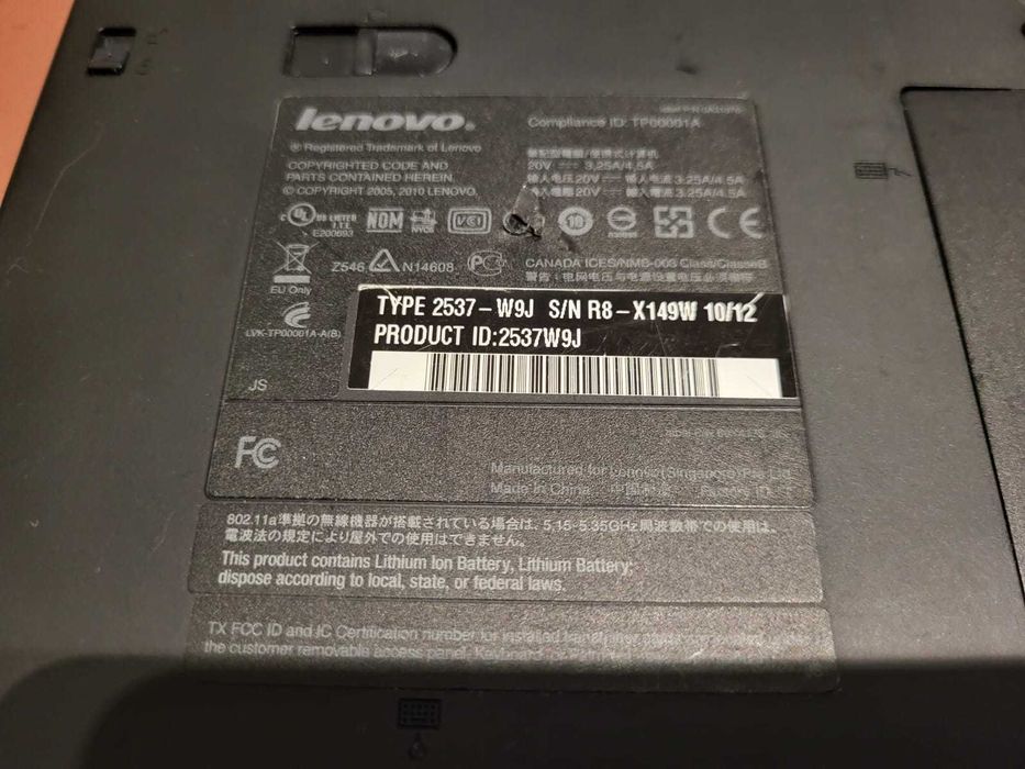 Lenovo 14" Thinkpad T410 Intel Core i5-540M 2.53GHz 8GB DDR3 256GB SSD