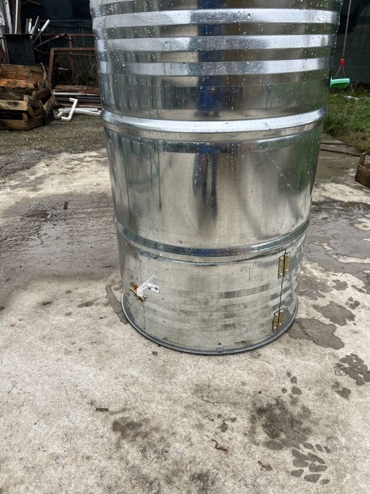 Afumatoare butoi zincat