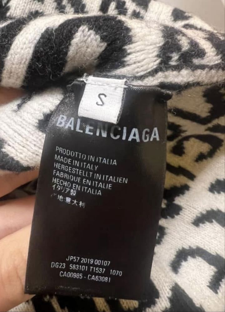 Оригинален пуловер Balenciaga