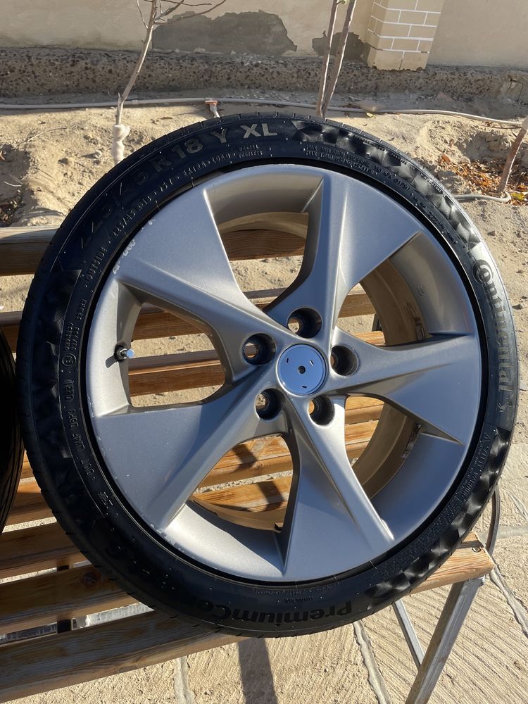 Диски с летней резиной (225/45R18) от Toyota Camry SE 3.5