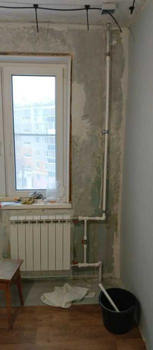 Сантехник установка стиральной машины Пайк пластиковые трубы