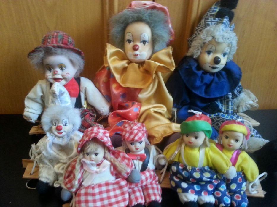 papusi clovn portelan