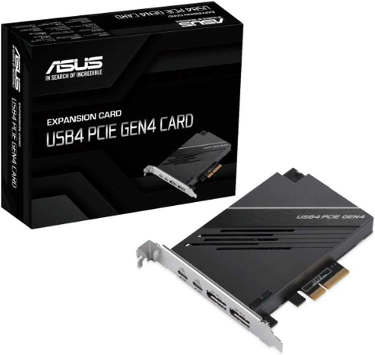ASUS USB4 PCIE GEN4 CARD USB-C DisplayPort 1.4 PCIe 4.0