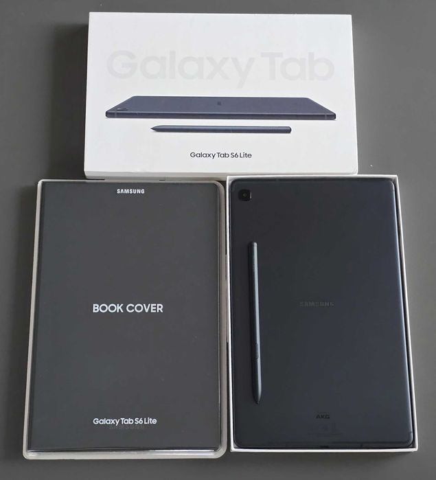 Samsung Tab S6 Lite 2024, 4GB RAM, 128GB, 4G, Gray, impecabila