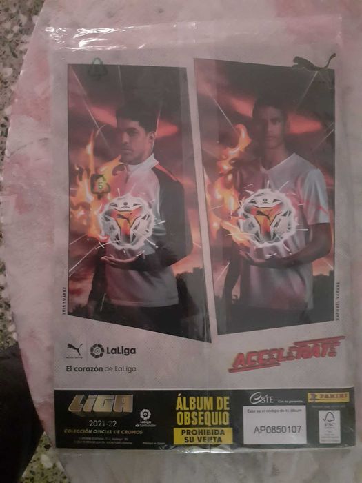 Revista Colectia oficial de La Liga Spania 2021/2022 sigilata
