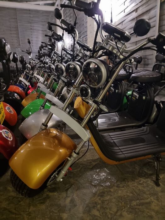 Scuter electric nou de la Societate Comerciala