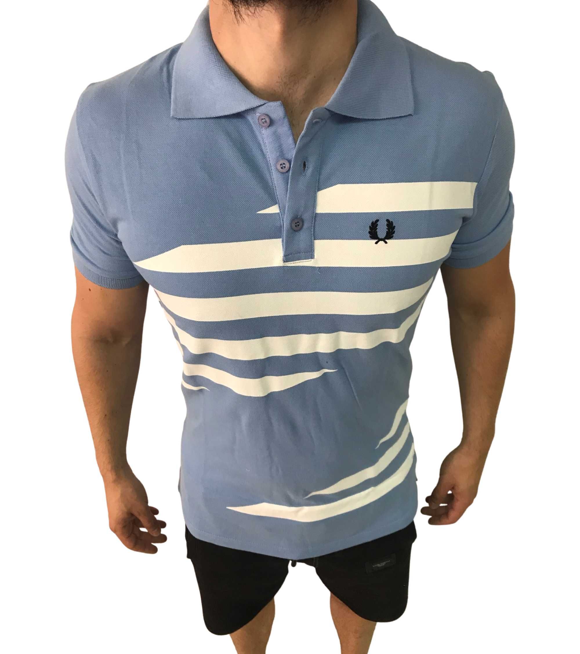 Мъжки тениски Fred Perry Polo Tre Colore !!!