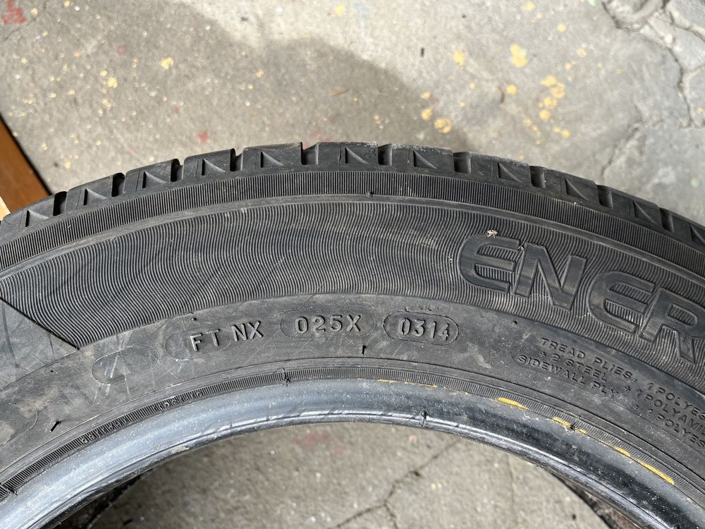 2 броя летни гуми 185/65/15 Michelin DOT 0314 5,5 mm