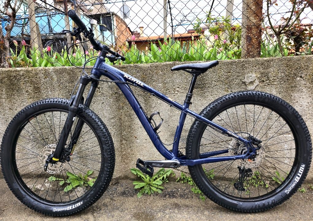 Kona big honzo 27.5+  1x11 Shimano Deore,  Дропер,  вилка XCR Boost