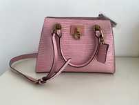 Geantă Guess Katey Croc Pink – Nouă cu etichetă