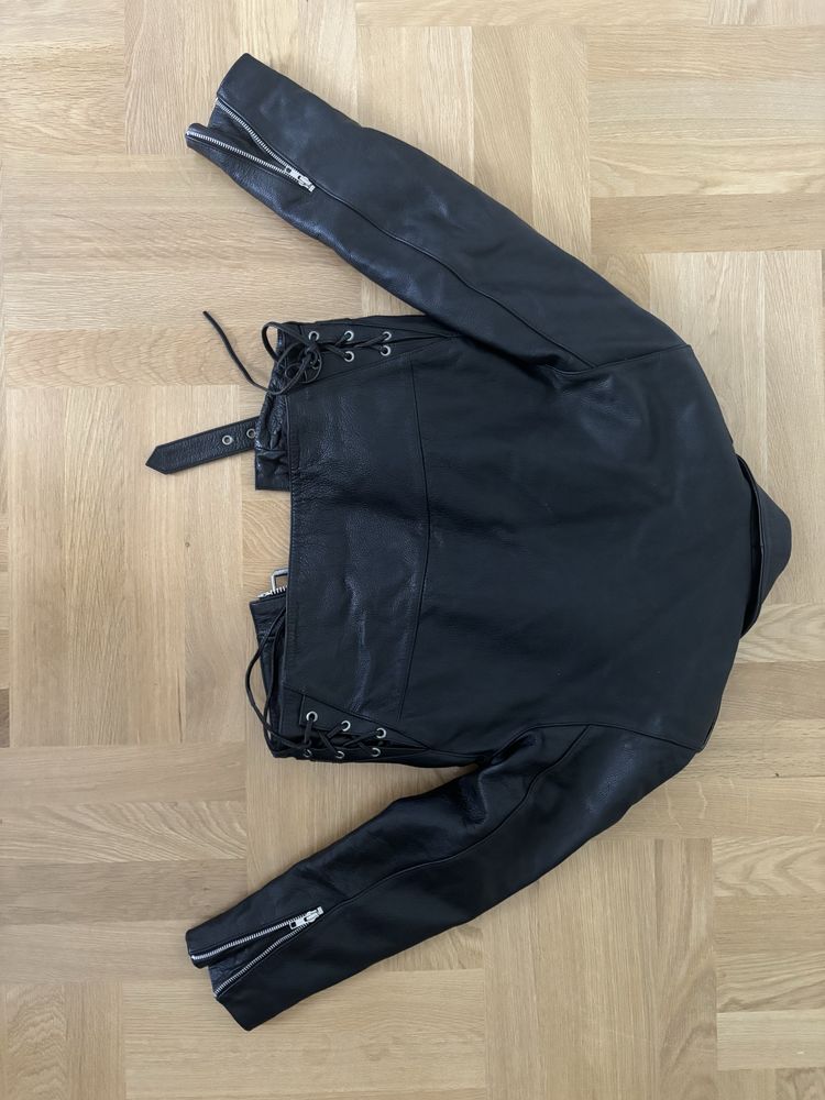 Geaca moto piele Highway dama, marimea 36
