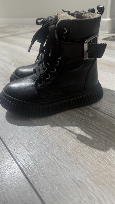 Зимние сапоги,натуральная кожа и мех