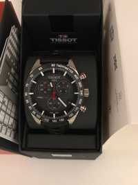 Ceas Tissot PRS 516 Chronograph Red & Silver