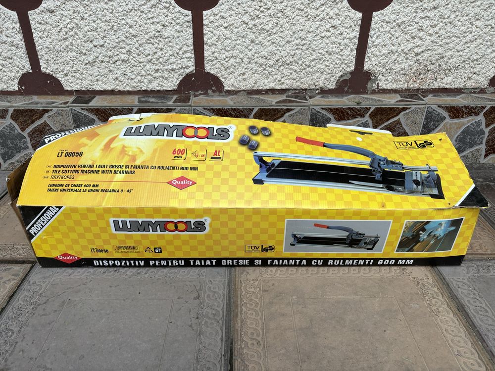 Dispozitiv taiat gresie si faianta cu rulmenti 600mm Lumytools LT00050