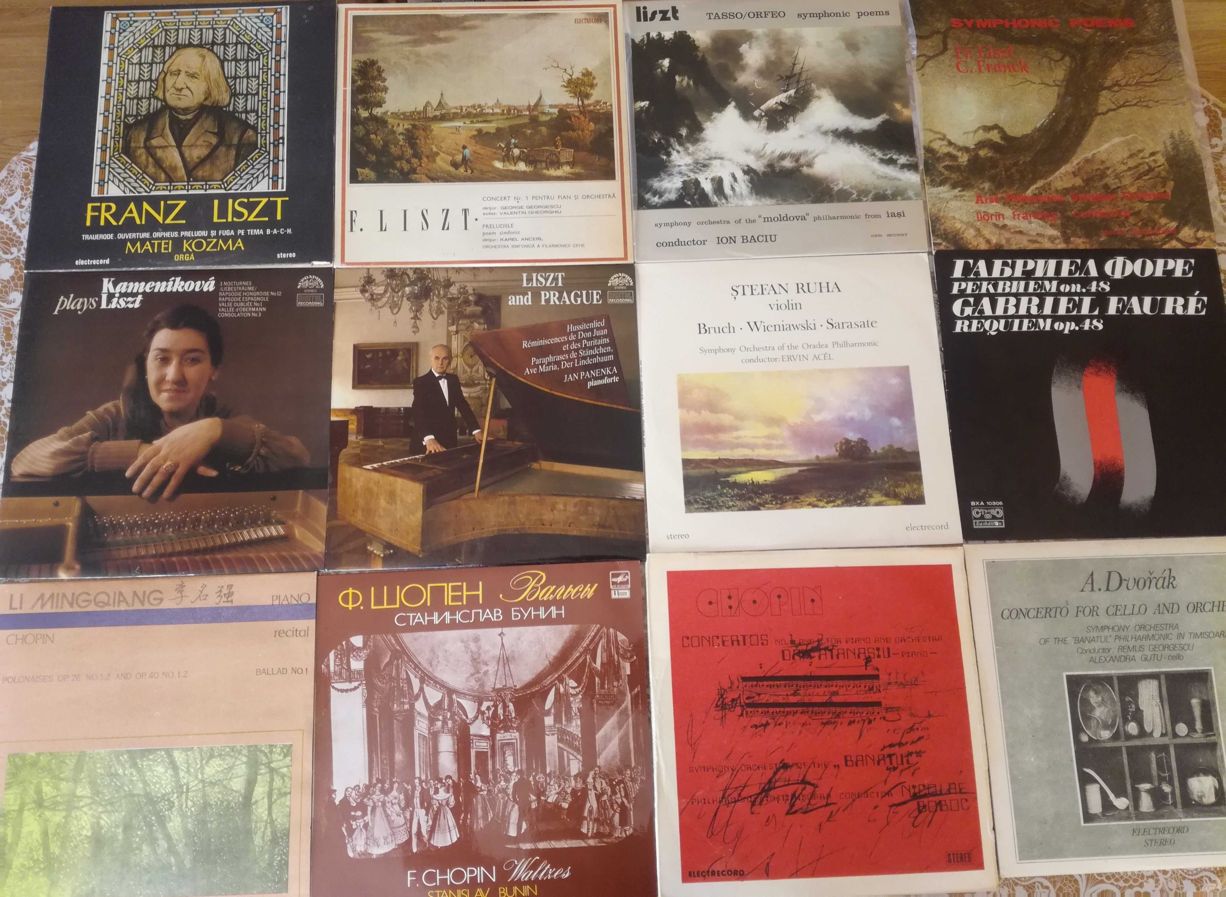 Discuri vinil/vinyl-Clasica  - Liszt, Chopin, Scriabin - Electrecord