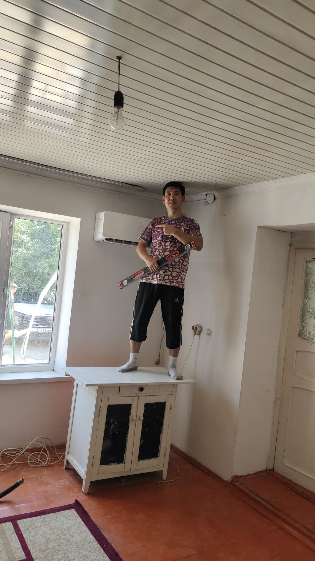 Установка кондиционер