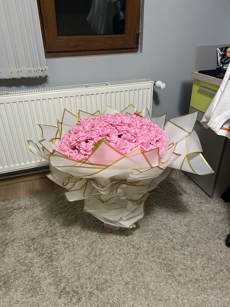 Букет от 101 вечни рози
