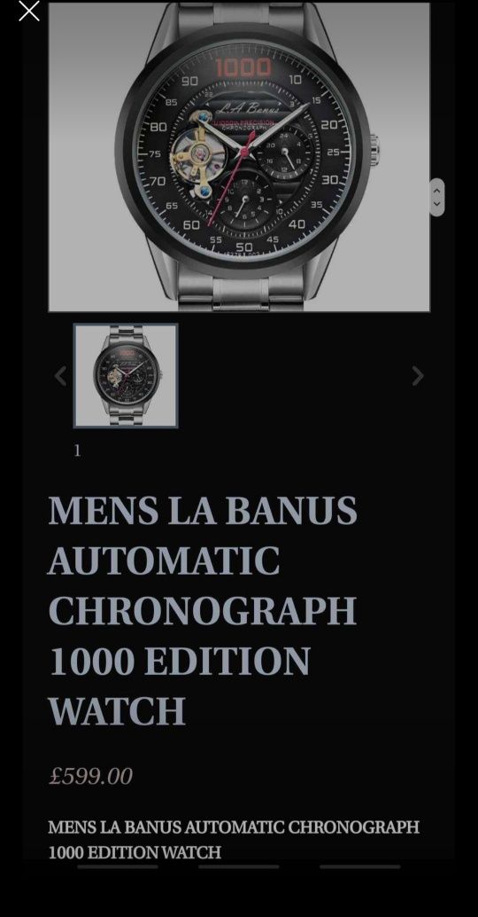 Ceas automatic L.A. Banus 1000