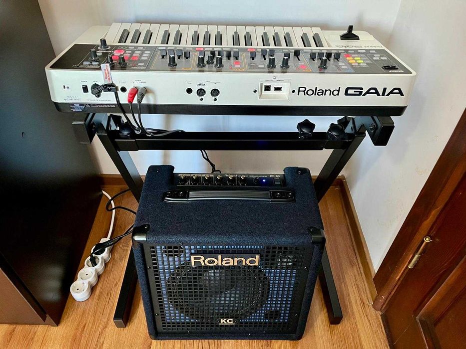 KIT Sintetizator Roland Gaia 01-SH cu stand , aplificator si husa