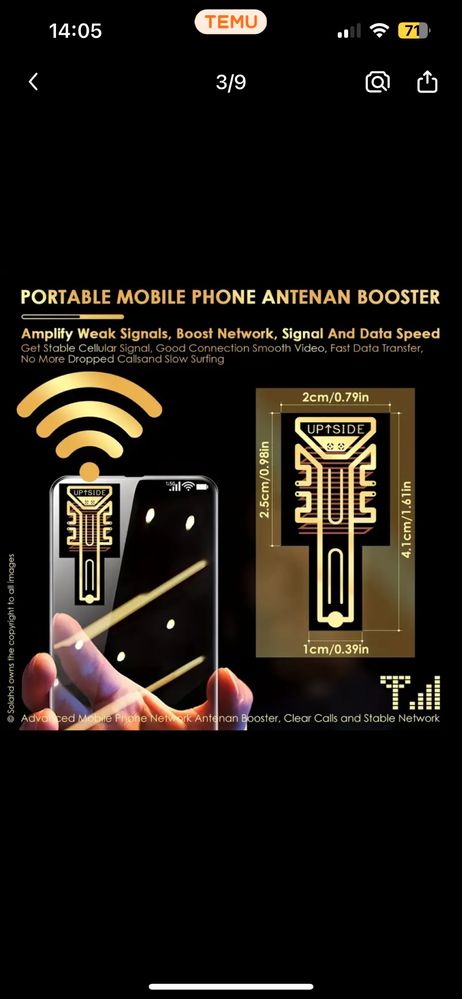 Amplificator  semnal telefon