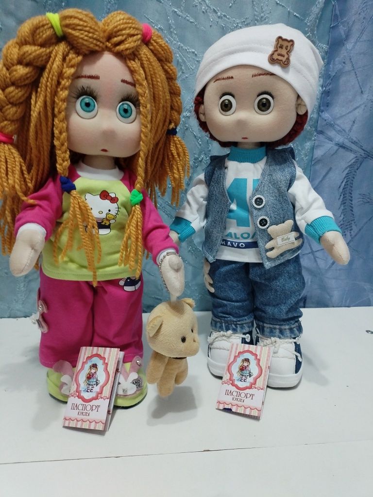 Кукла ручная работа