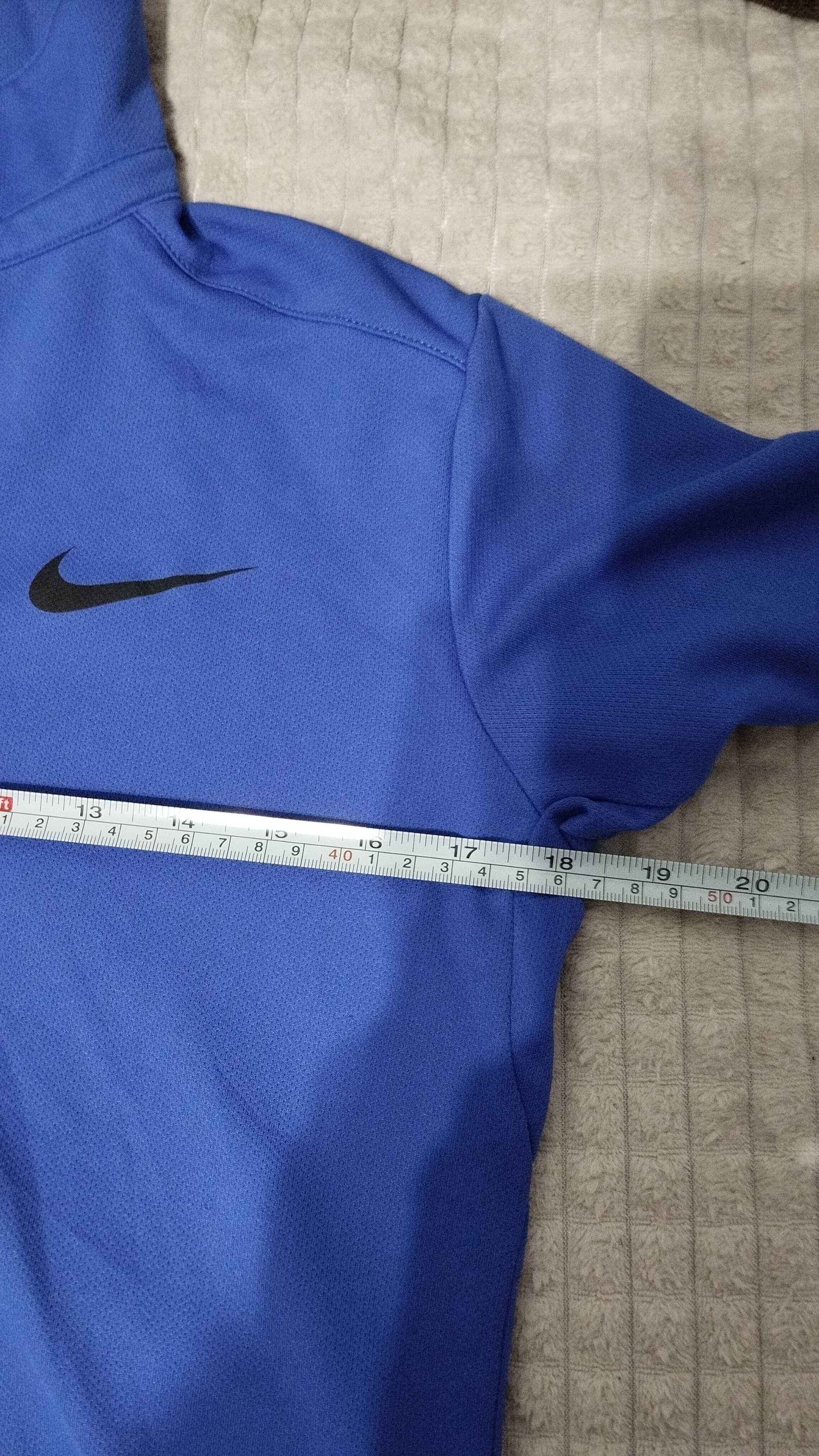 Nike Dri Fit Мъжка поло тениска размер L Синя