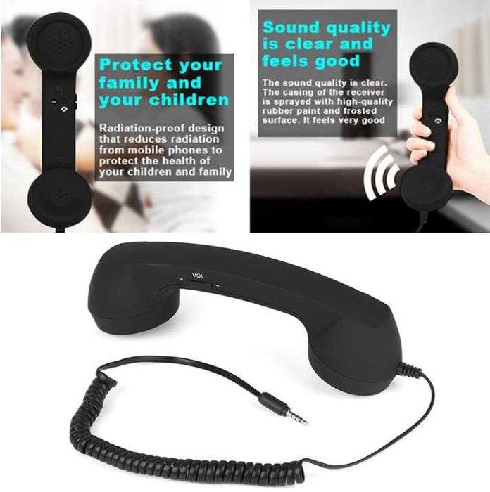 Говорител +Микрофон Смартфон Слушалка Мобилен Телефон Кабел 3.5" Букса