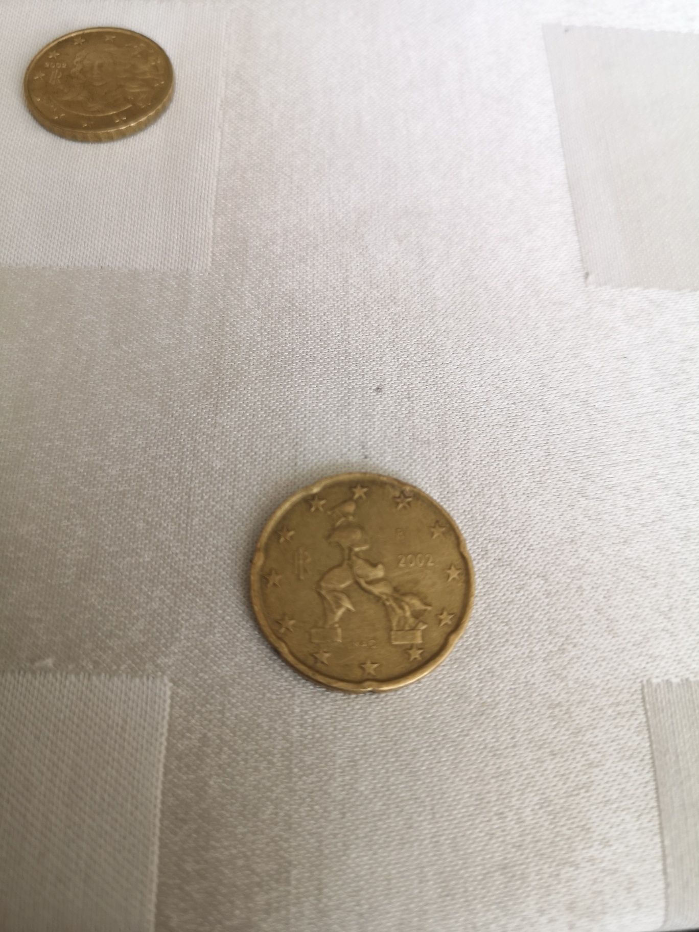Лот Евро монети Ge 1 euro IT 10,20,50 cent