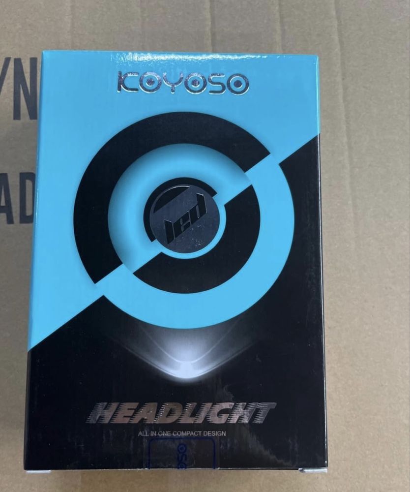 LED крушка KOYOSO H7 110 W 19000 LM 6500 K Бяла за 12 V автомобил