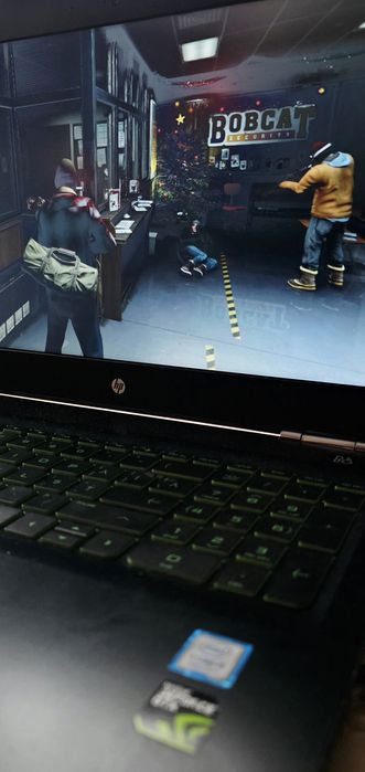 Laptop gaming HP i5 8th 16GB GTX 4GB SSD 256GB