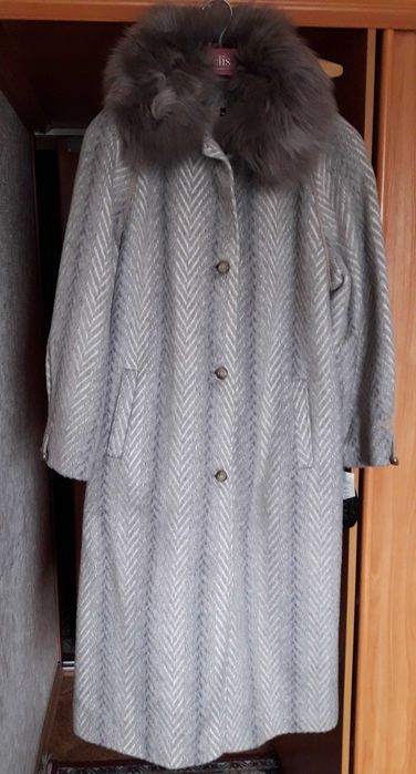 berghaus пальто женское зимнее с ламой разм. 48-50