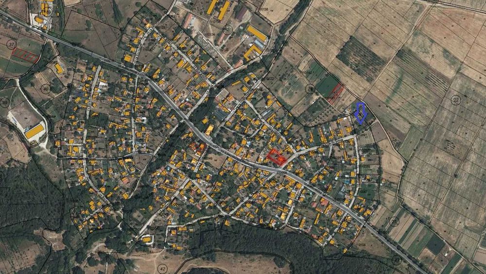 Продава се Парцел в с. Долнослав, Област Пловдив - 718 кв.м за 51 €/кв.м - Снимка #1