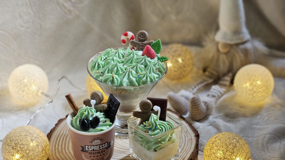 Коледни подаръци - ароматни свещи