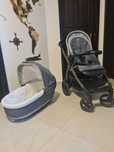Детска количка 3в1 (вкл. изофикс база) Peg Perego Book 51S, Blue Denim