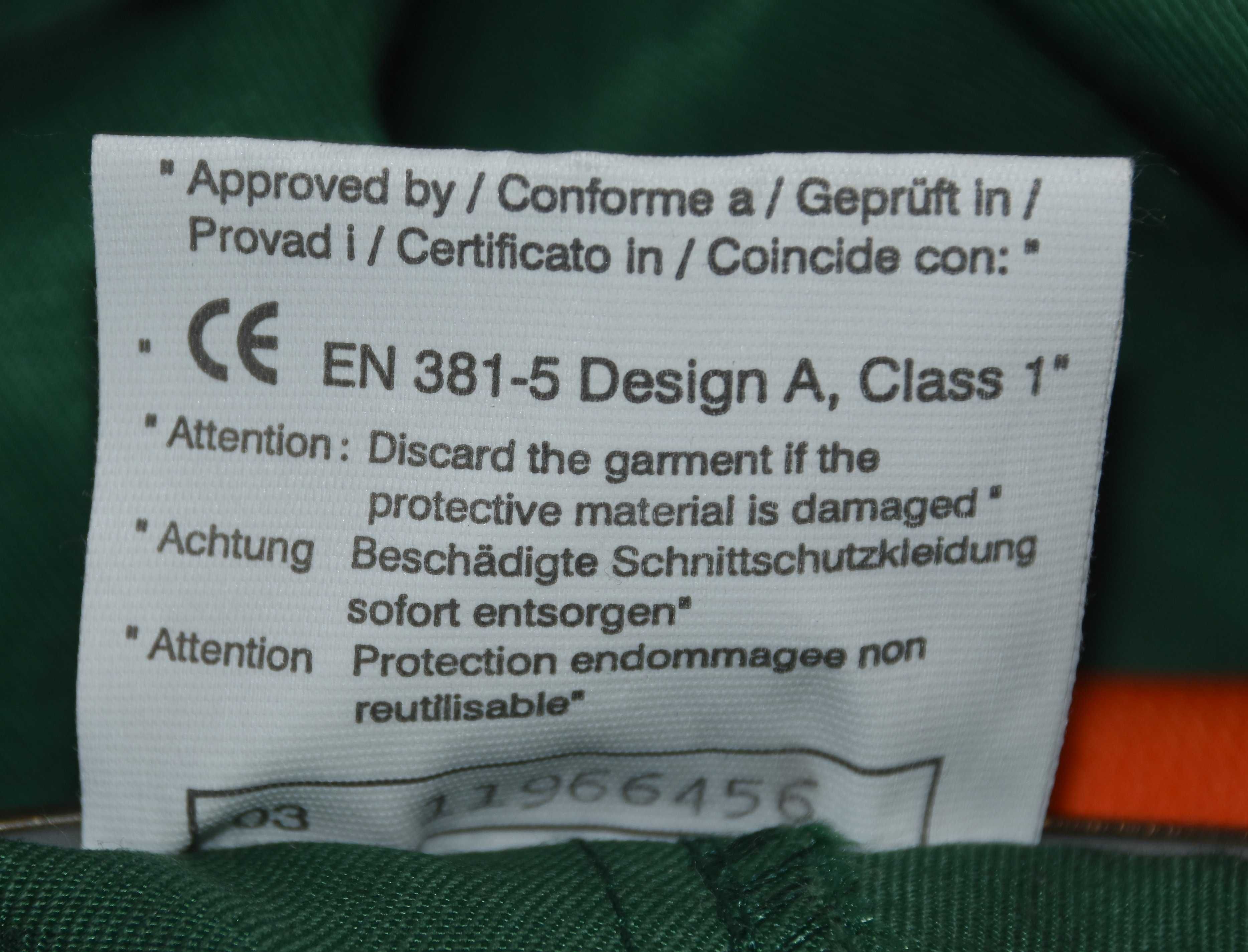 Pantaloni Drujbist Stihl Protectie Class 1 Barbati 52/L cu Bretele