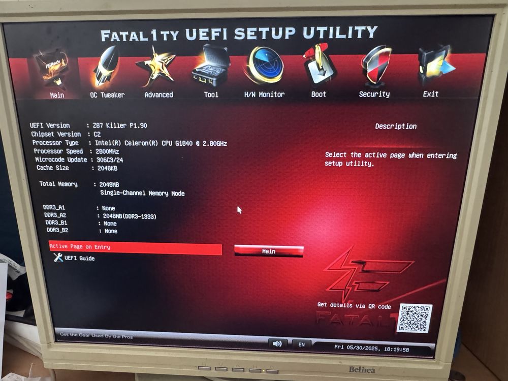 Дънна платка Asrock Fatality Z87 Killer