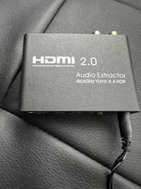 HDMI audio extractor 5.1 4.4HDR  Нов!