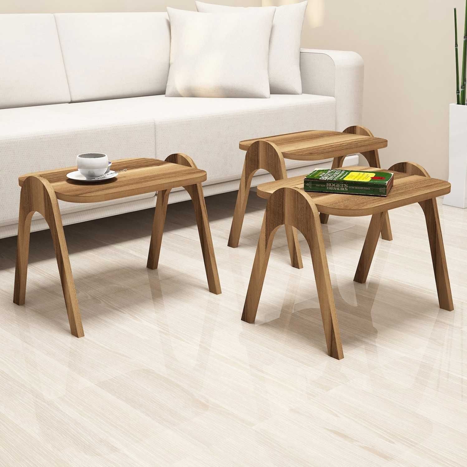 Сет помощни маси NESTING TABLES HM9068.02