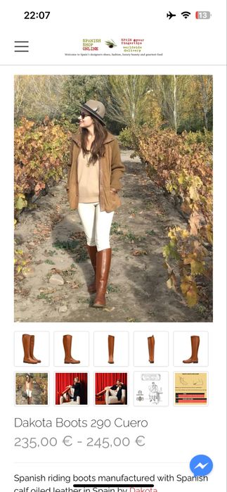 Сапоги кожаные  39