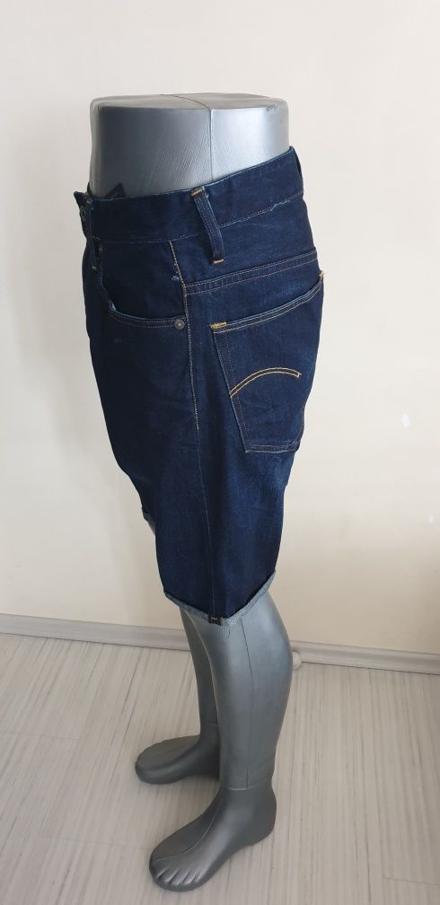G - Star 3301  Short Jeans 31 НОВО! ОРИГИНАЛ! Мъжки Къси Дънкови Панта