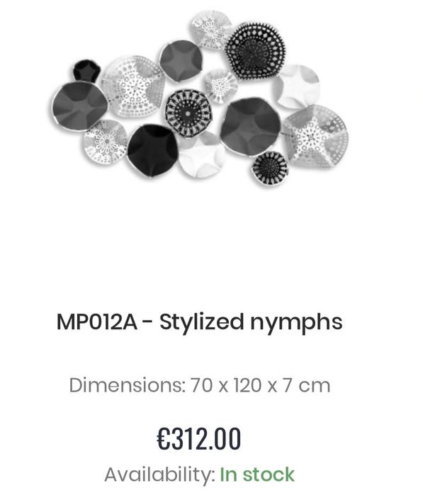 Decorațiuni de perete 3D metalice (Metallart)