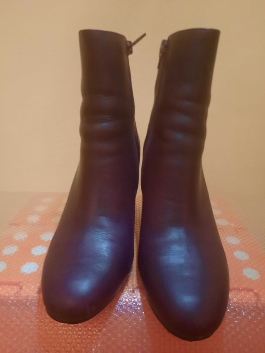 Botine Il Passo, burgundy