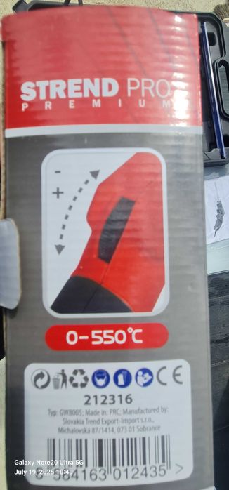 Cutit termic de taiat polistiren 150W