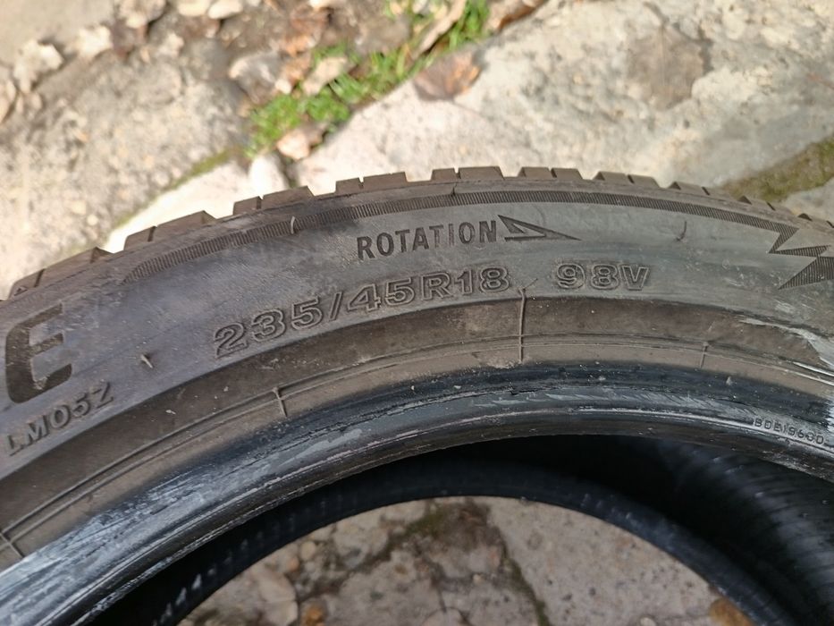 Anvelope MS iarna 235 45 18 bridgestone 2021 7.5mm