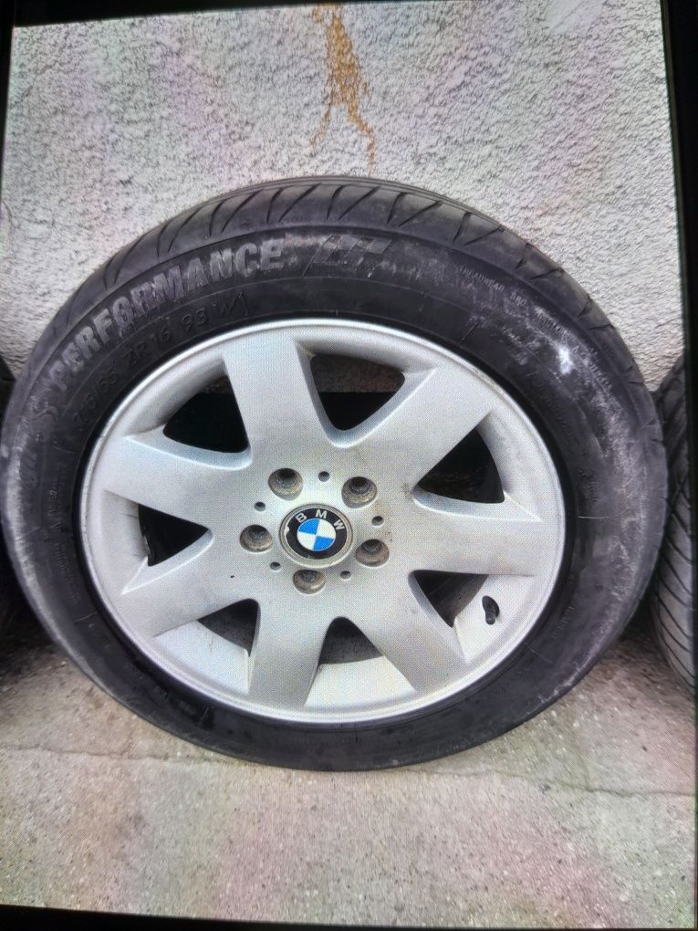 Jante +cauciucuri vara  BMW E46,E90,E91 dot 2021